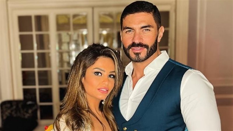 خالد سليم وزوجته،