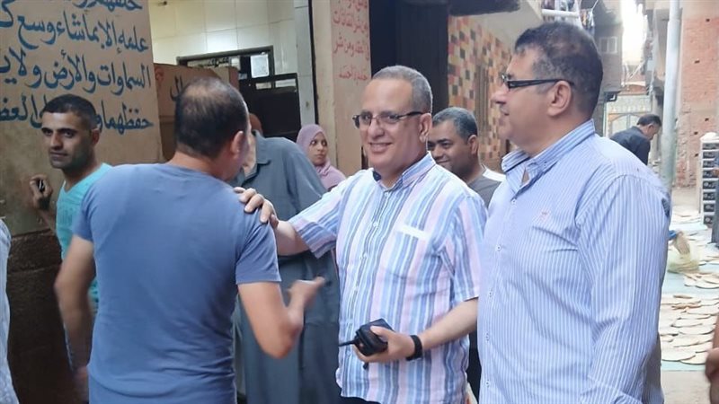 جولة وكيل وزارة التموين