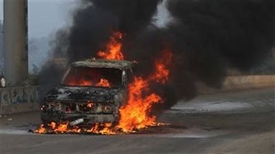 النيابة تستمع لأقوال صاحب سيارة التهمتها النيران داخل نفق السلام بسبب حرارة الطقس