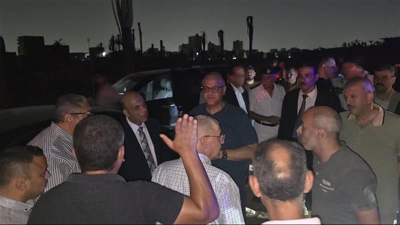 محافظ القليوبية ومدير