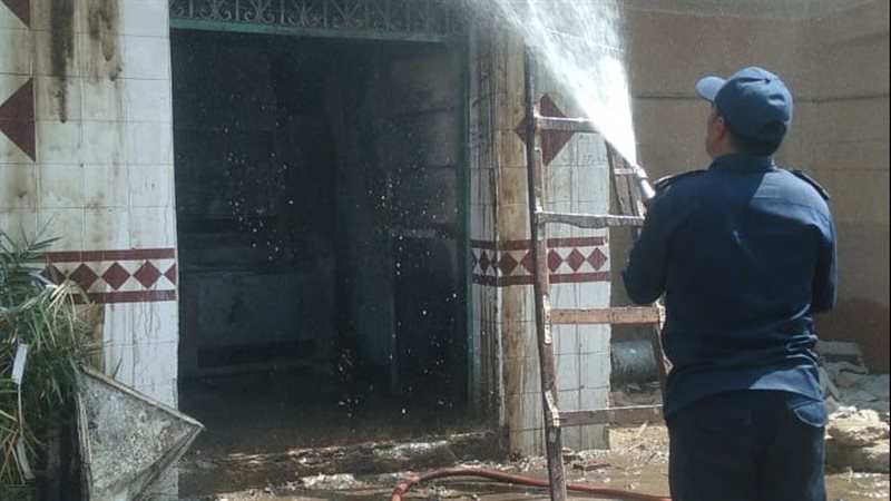حريق فرن بلدي ببنها،فيتو