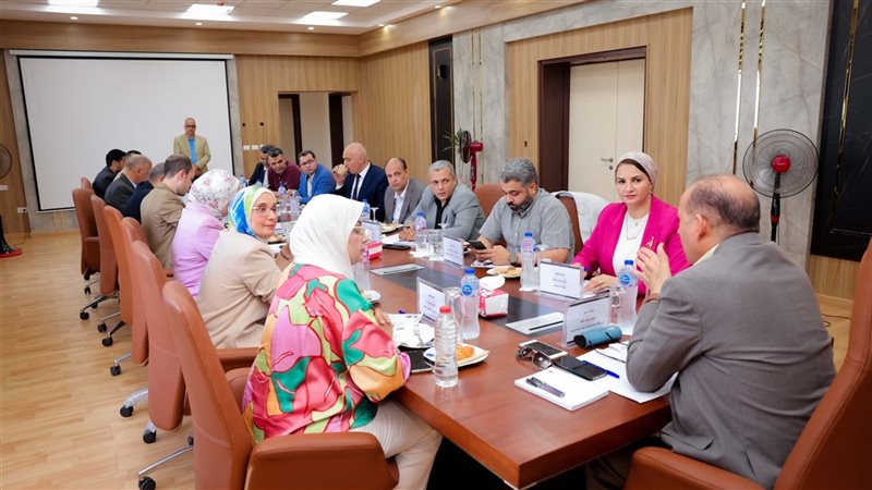 اجتماع جامعة المنصورة