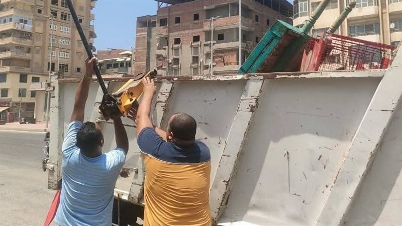 حملة لإزالة الإشغالات