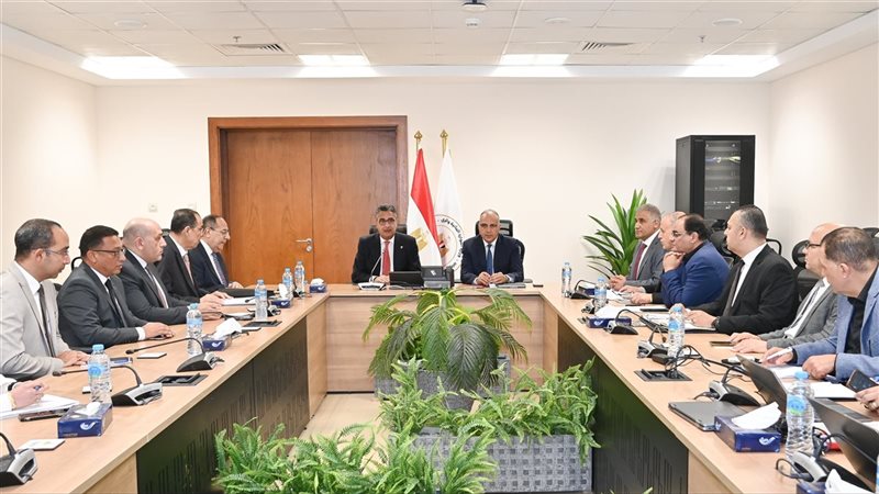 وزيرا الرى والتموين