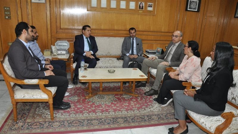  جامعة حلوان تستقبل
