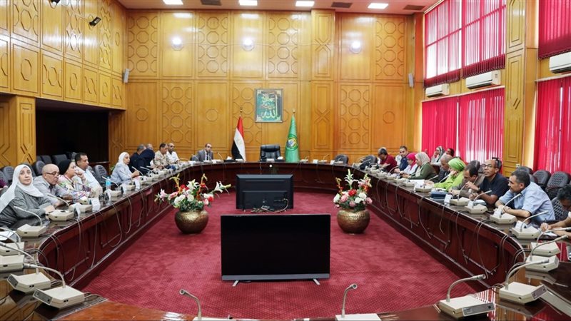 جانب من الاجتماع،