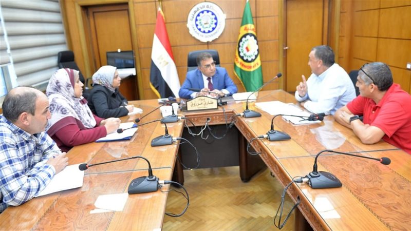اجتماع محافظ الدقهلية،