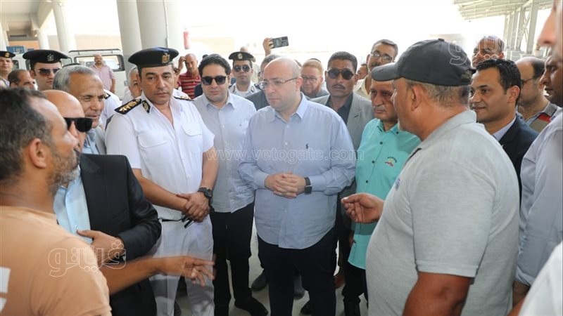 محافظ بني سويف يتفقد