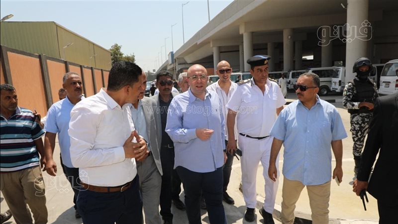 محافظ بني سويف يتفقد