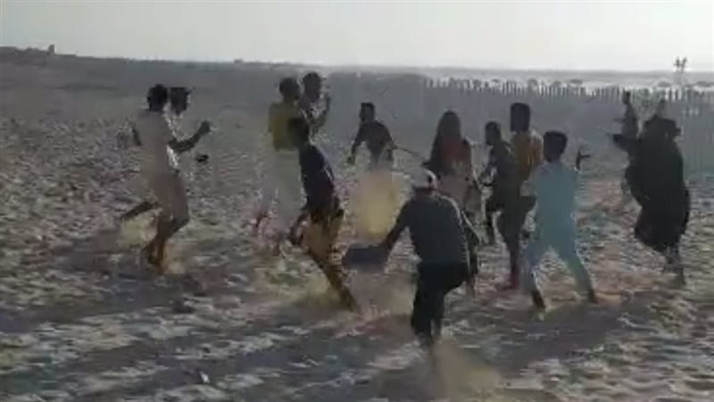 مشاجرات شاطئ النخيل،