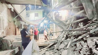تشكيل لجنة هندسية لمعاينة موقع انهيار عقار بعين شمس 