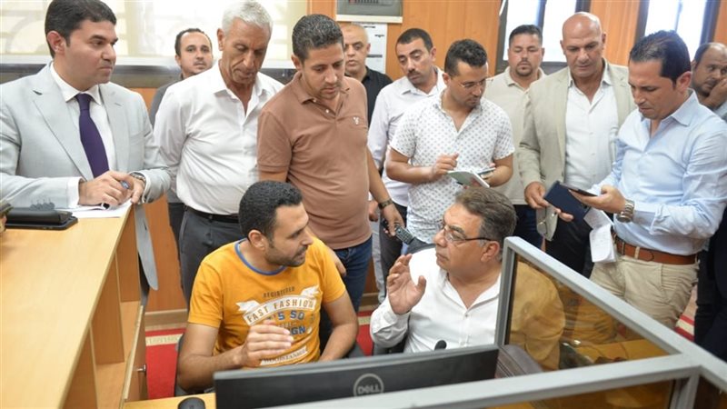 جولة محافظ الدقهلية