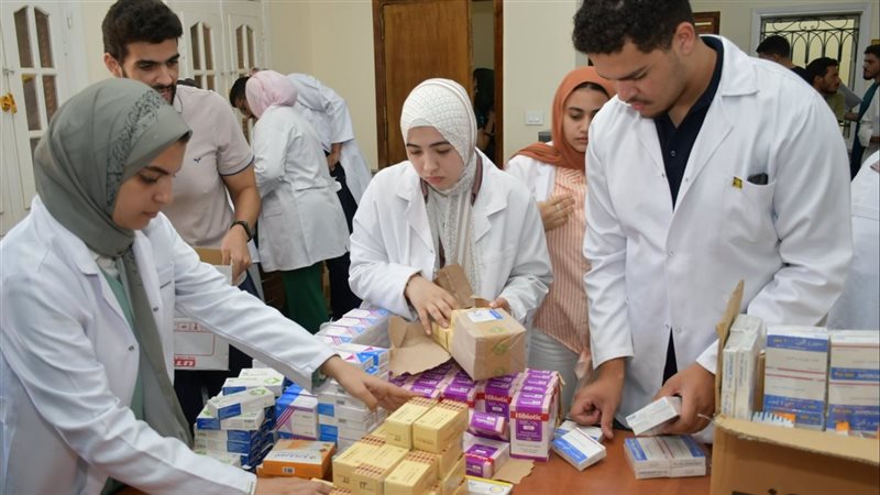 جانب من فعاليات القافلة،فيتو