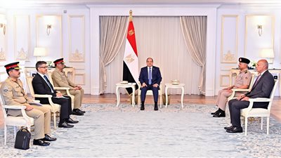 تعزيز التعاون العسكري وحرب غزة يتصدران لقاء السيسي ورئيس هيئة الأركان الباكستاني 