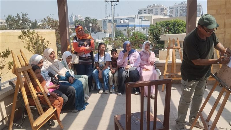 ورشة فنية لأطفال