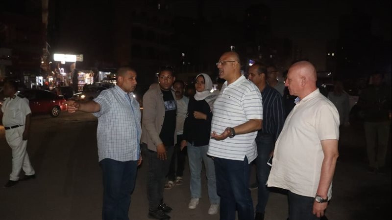 محافظ القليوبية خلال