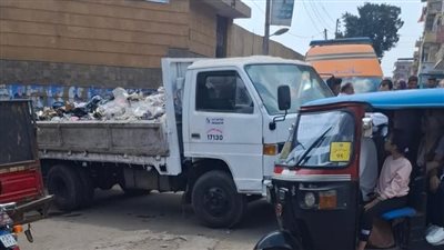 سيارة جمع القمامة تنهي حياة بائعة أسماك بشبين الكوم في المنوفية