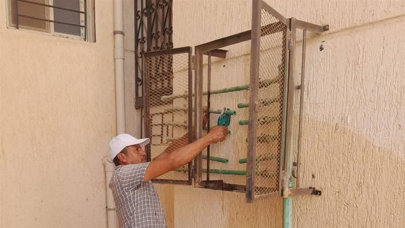  وصلات المياه 