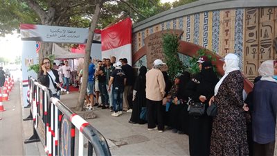 الشباب يتصدرون المشهد أمام لجان انتخابات مجلس الشيوخ في الإسكندرية (صور) 
