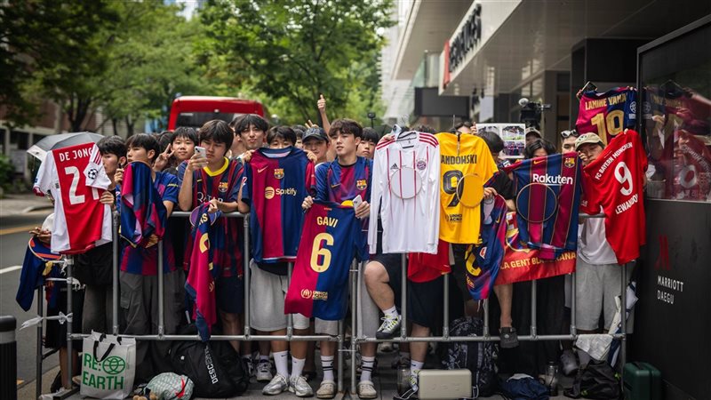 جماهير برشلونة 
