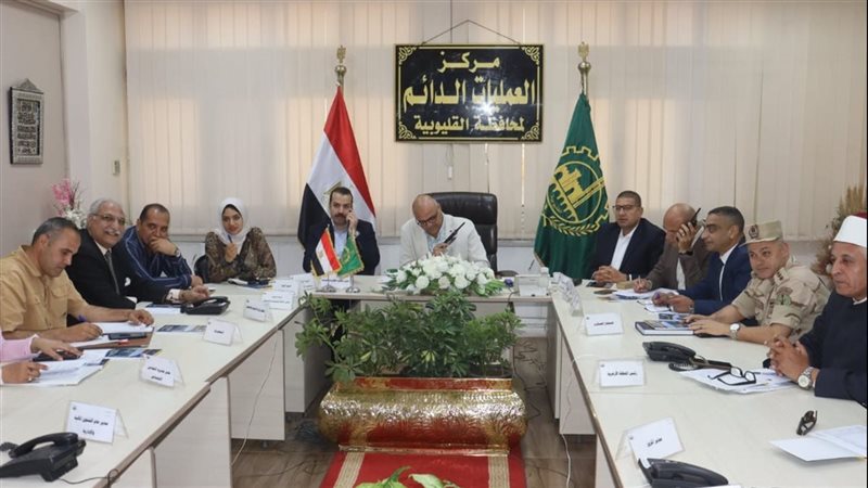 محافظ القليوبية يتابع