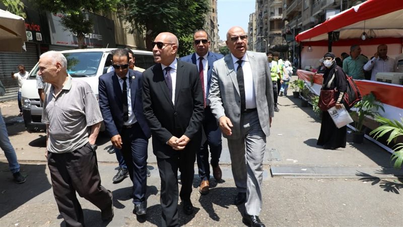 محافظ القاهرة يتفقد
