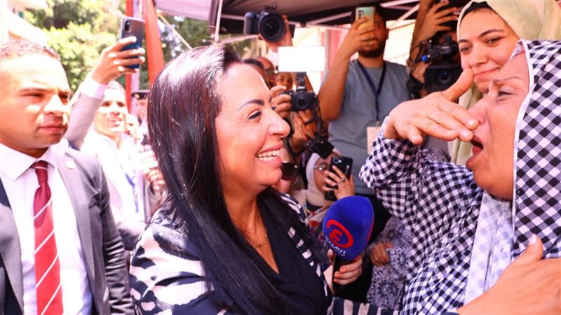 مايا مرسي وزيرة التضامن،