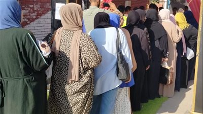 استمرار توافد الناخبين على لجان الاقتراع في ثاني أيام انتخابات مجلس الشيوخ 2025 بالقليوبية