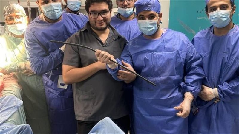 انقاذ مريض اخترق