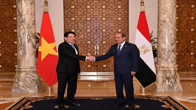  تفاصيل المباحثات المصرية الفيتنامية بالاتحادية (صور)