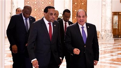  دعم وإعادة إعمار، رسائل السيسي لرئيس وزراء السودان (صور)