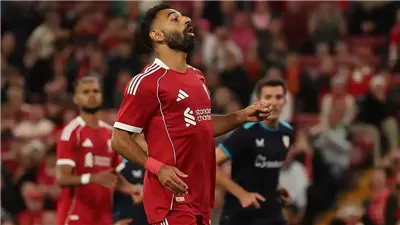 بعد خسارة كأس الدرع الخيرية، رقم سلبي لمحمد صلاح في المباريات النهائية