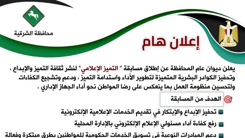  محافظة الشرقية 