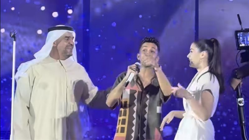 هشام جمال وليلى زاهر