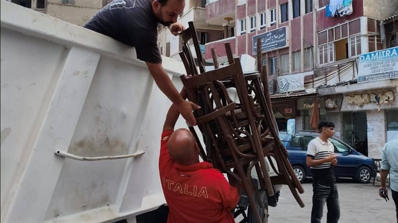 حملة لازالة الاشغالات