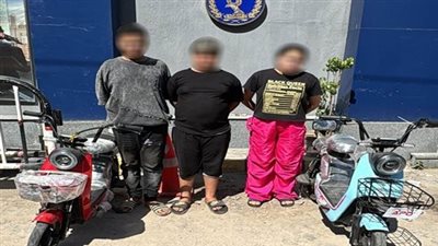 ضبط عاطلين سرقا دراجتين كهربائيتين بالإسكندرية بعد استئجارهما