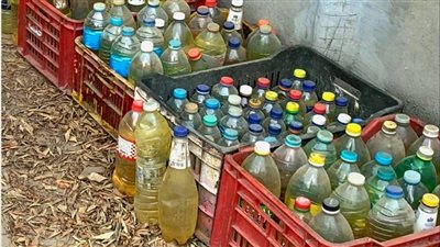 البترول تضبط كميات ضخمة من البنزين والسولار مجهزة للبيع بالسوق السوداء 