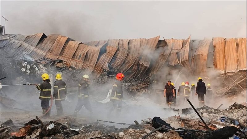 اعمال تبريد حريق