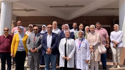 جولة تفقدية لوكيل صحة الإسكندرية بمستشفى رأس التين