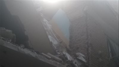بسبب التنقيب، انهيار منزل وتعرض آخرين لتصدعات خطيرة بالقليوبية