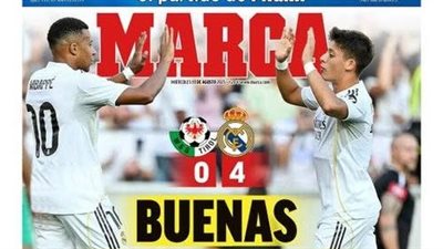 أزمة اعتراض ريال مدريد لإقامة لقاء برشلونة وفياريال بميامي يتصدر الصحف العالمية 