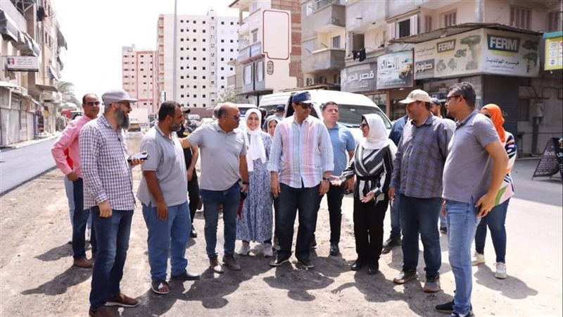 محافظ دمياط بتفقد