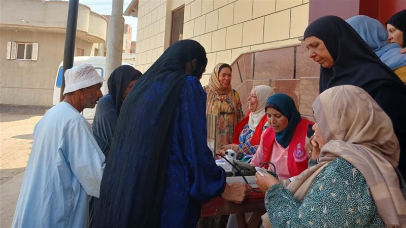 قافلة سكانية بالبحيرة