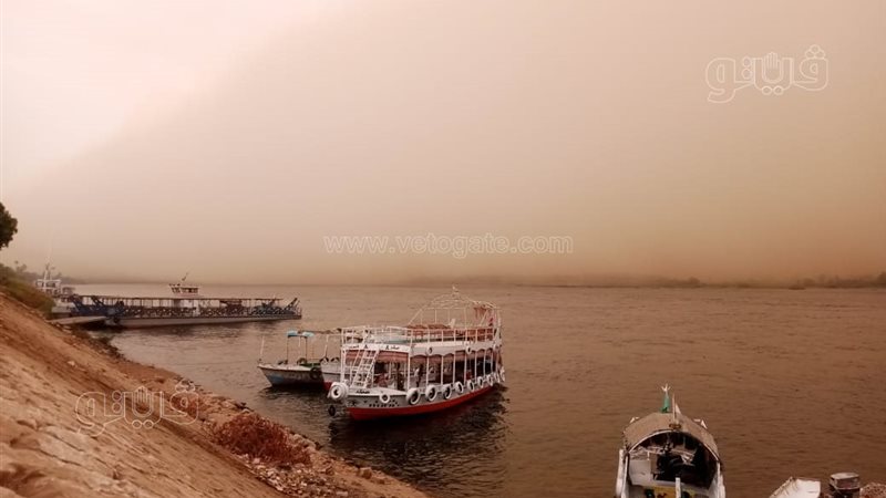 تقلبات الطقس فى أسوان