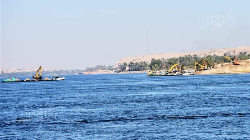 نهر النيل فى اسوان