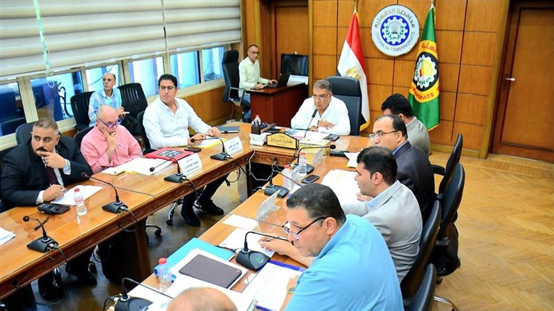 اجتماع محافظ الدقهلية،