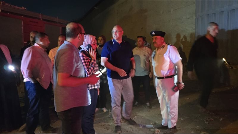 محافظ القليوبية ينتقل