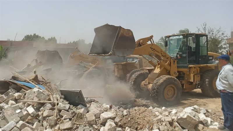 حملة إزالة بأسيوط،
