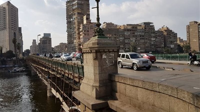 غلق كوبري الجلاء