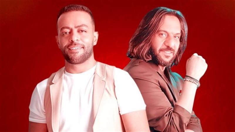 تامر حسني وبهاء سلطان
